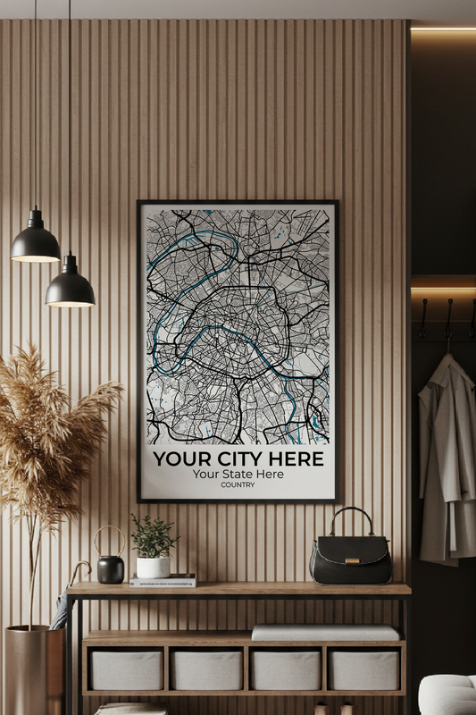 16+	Residential Room Decor Possibilities: Custom Wall Decor Maps - Rochag