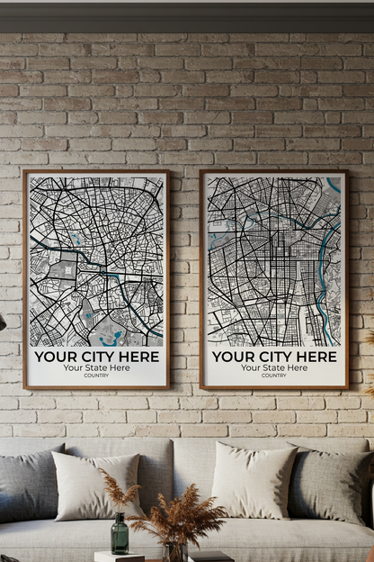 18+	Custom Wall Design Living Room Alternatives: Customizable Wall Art Maps - Rochag