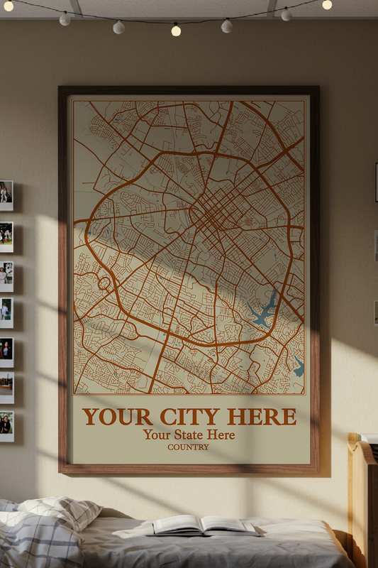 18+	Dorm Room Designs Eclectic Alternatives: Customizable Wall Art Maps - Rochag