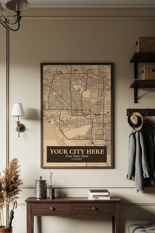 18+	Wall Art Aesthetic Frames	Configurations: Personalizable Maps Artworks - Rochag