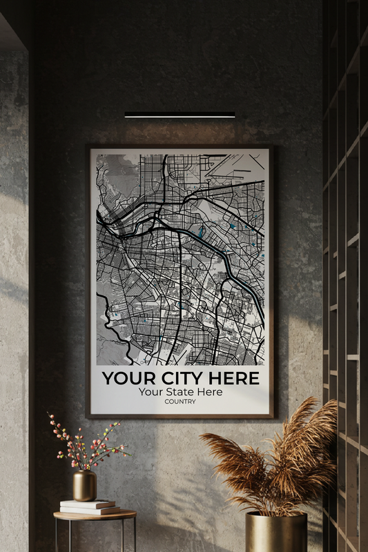 20+	Great Big Canvas Fine Art Custom Prints Home Decor Combinations: Personalizable Framed Maps