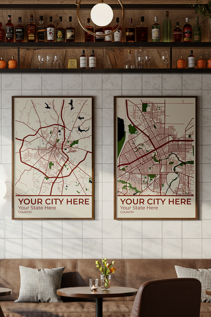 20+	Thick Framed Wall Art	Alternatives: Customizable Wall Art Maps