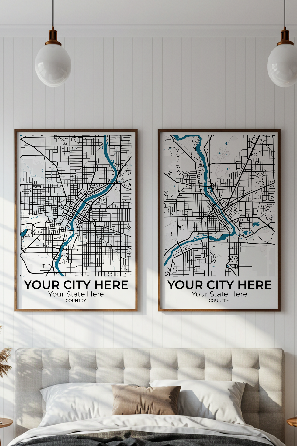 20+	Bedroom Wall Decor Trends Possibilities: Custom Wall Decor Maps - Rochag