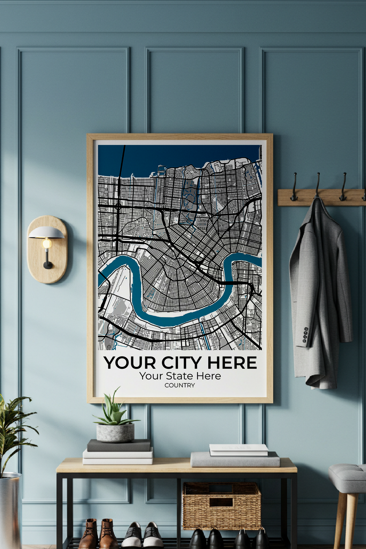 20+	Decoration Aesthetic House Options: Custom Wall Art Maps - Rochag