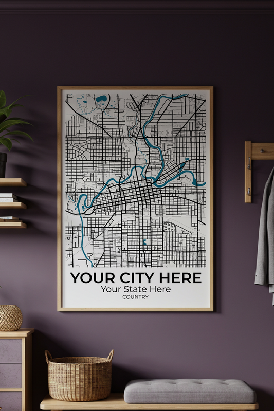 20+	Home Decor DIY Ideas Creative	Options: Custom Wall Art Maps - Rochag