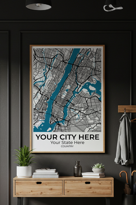 20+	Minimalist Home Decor Art	Options: Custom Wall Art Maps - Rochag