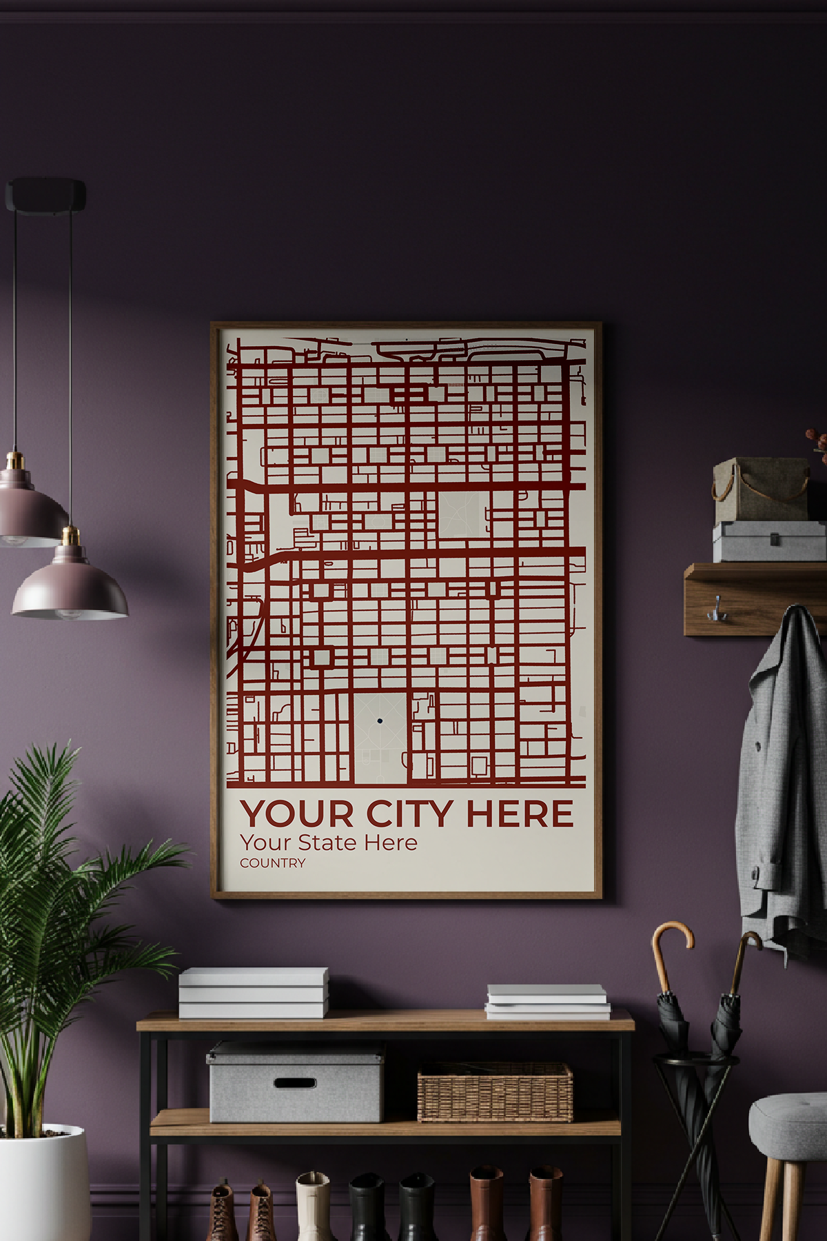 20+	Modern House Design Architecture	Options: Custom Wall Art Maps - Rochag