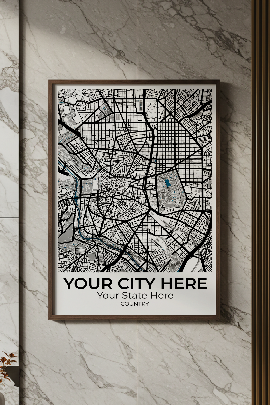 20+	Residential Building Decoration	Possibilities: Custom Wall Decor Maps - Rochag