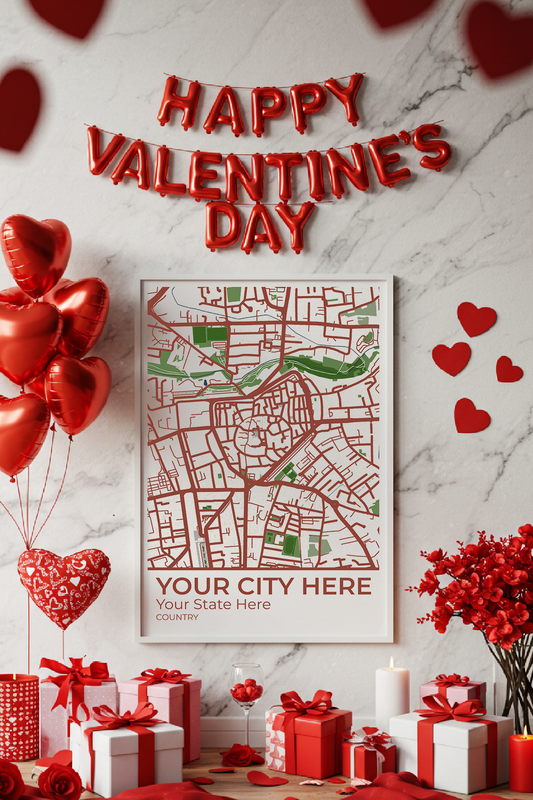 20+	Valentines Gift DIY For Boyfriend Possibilities: Custom Wall Decor Maps - Rochag