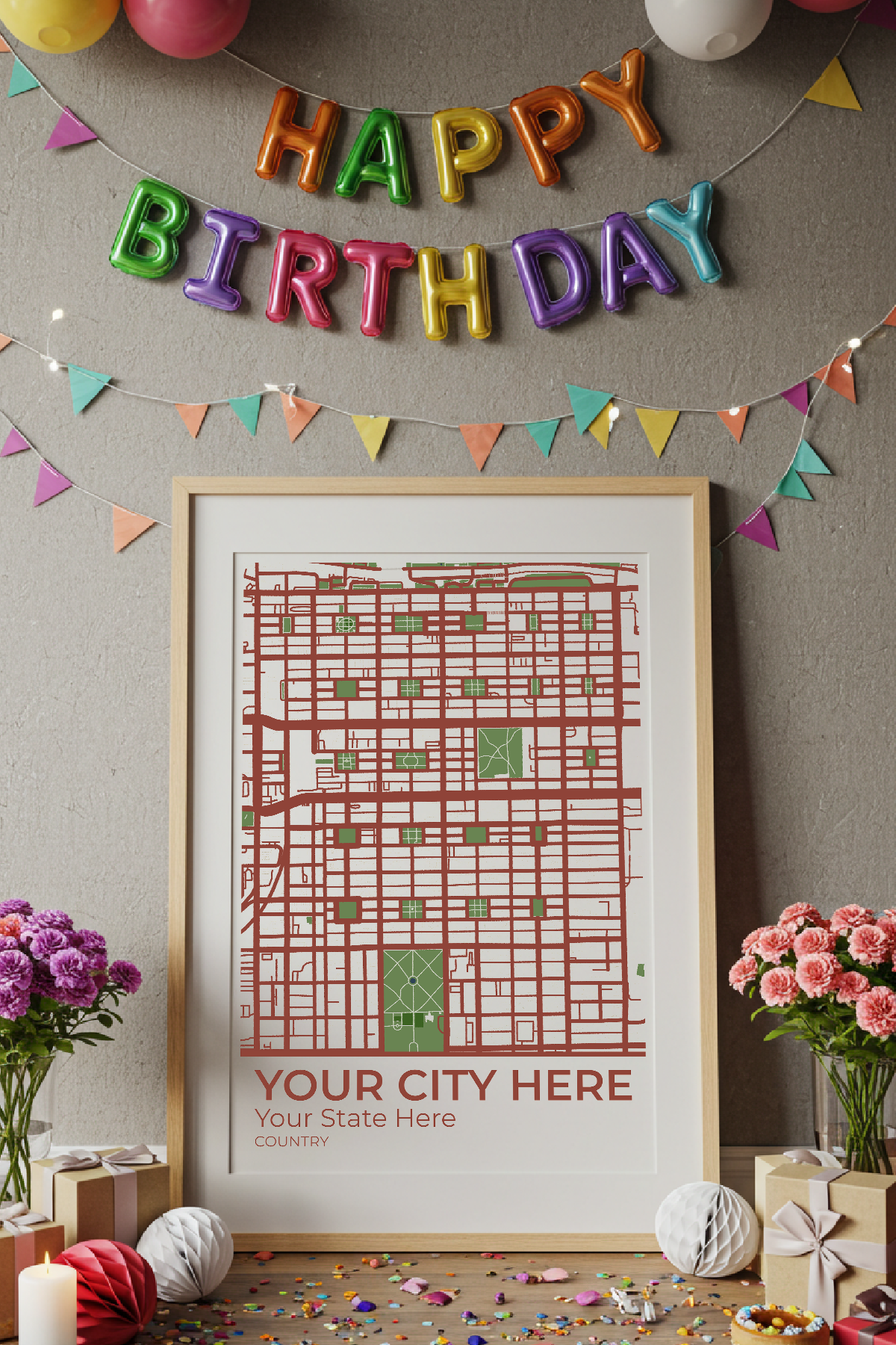 28+ Birthday Framed Gifts Ideas: Customizable Wall Decor