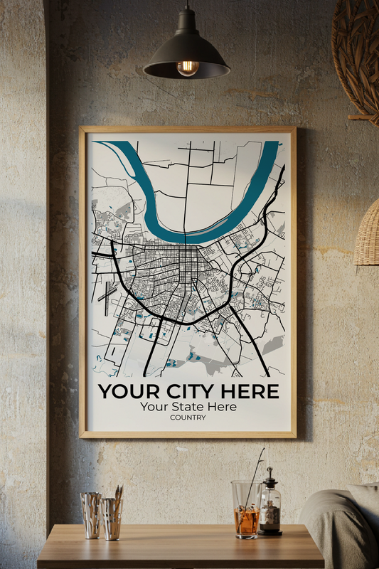 22+	Framed Rustic Wall Art	Ideas: Customizable Wall Decor Maps