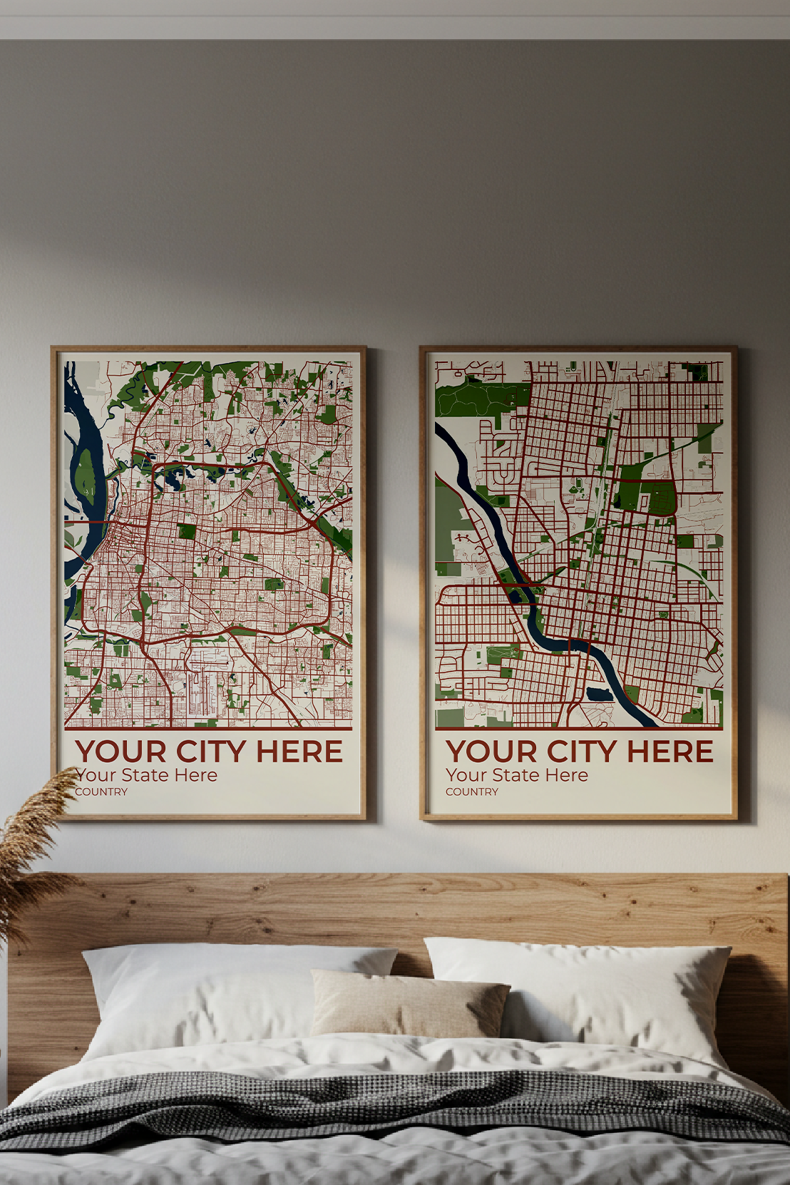 22+	Bedroom Decor	Ideas: Customizable Wall Decor Maps - Rochag