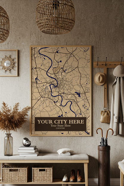 22+	Boho Decorating Ideas For The Home Ideas: Customizable Wall Decor Maps - Rochag