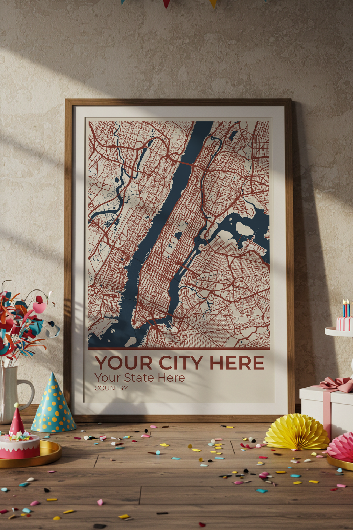 22+	Gift Idea For Teacher Ideas: Customizable Wall Decor Maps - Rochag