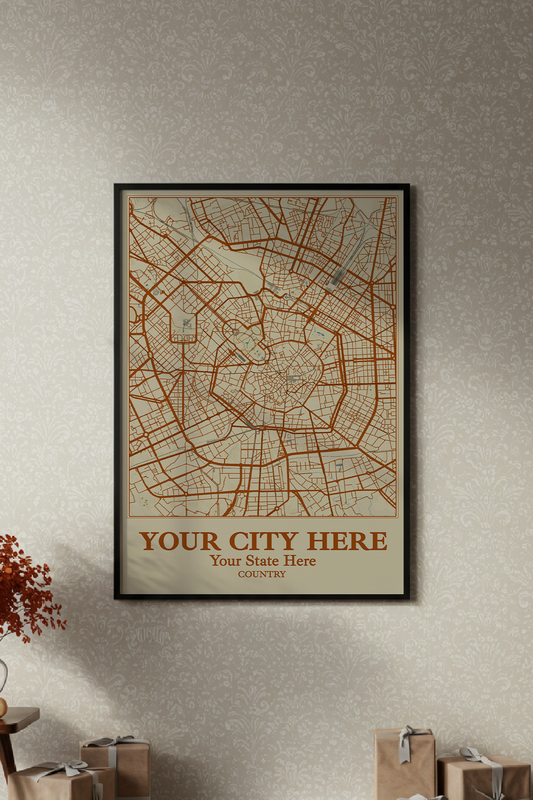 22+	Mothers Day Gift For Coworkers Ideas: Customizable Wall Decor Maps - Rochag