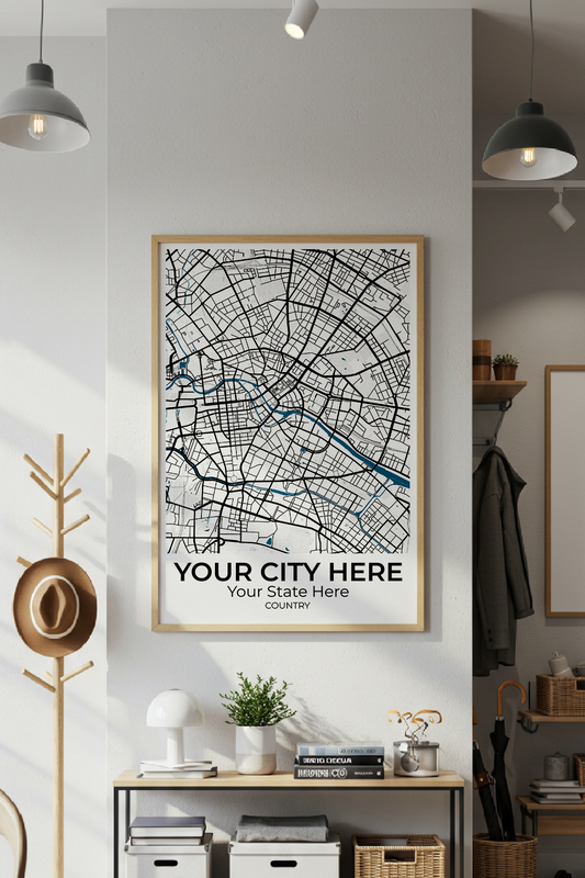 22+	Room Hotel Design Alternatives: Customizable Wall Art Maps - Rochag