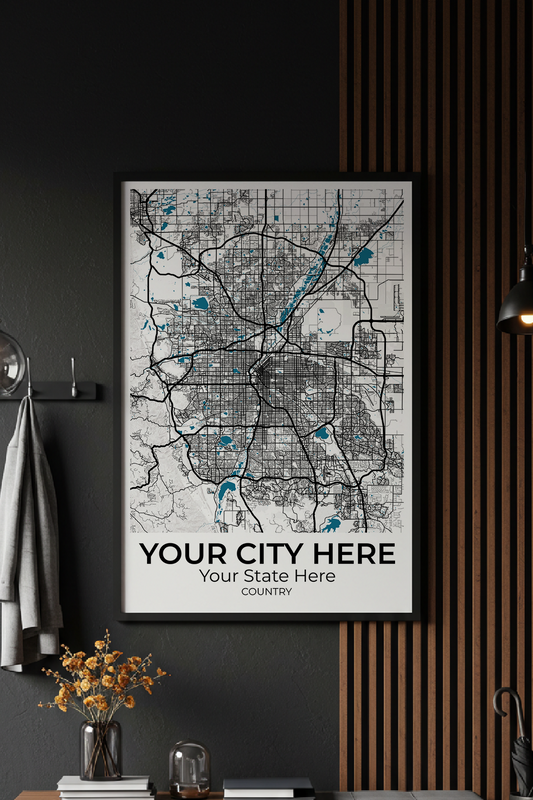 22+	Wall Art Decor Entryway	Configurations: Personalizable Maps Artworks - Rochag