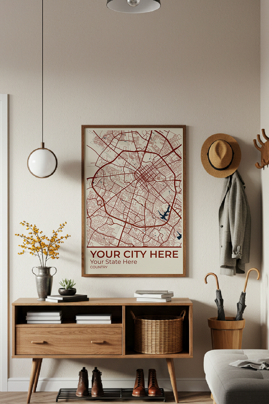 24+	Modern Home Decor Entryway	Possibilities: Custom Wall Decor Maps - Rochag