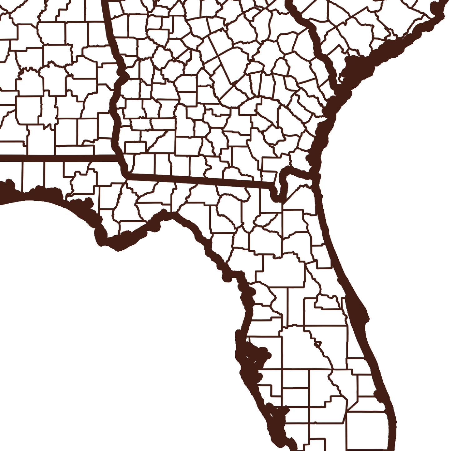 Lafayette County Map