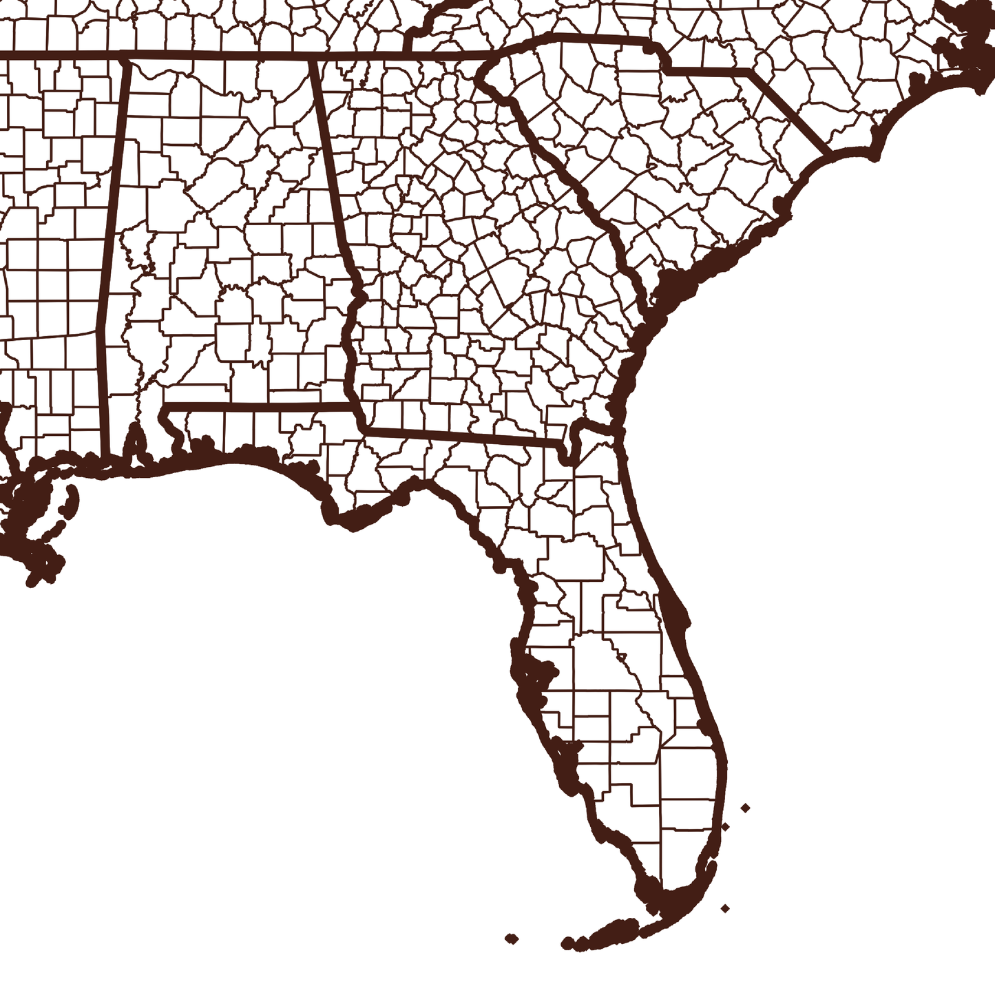 Lafayette County Map