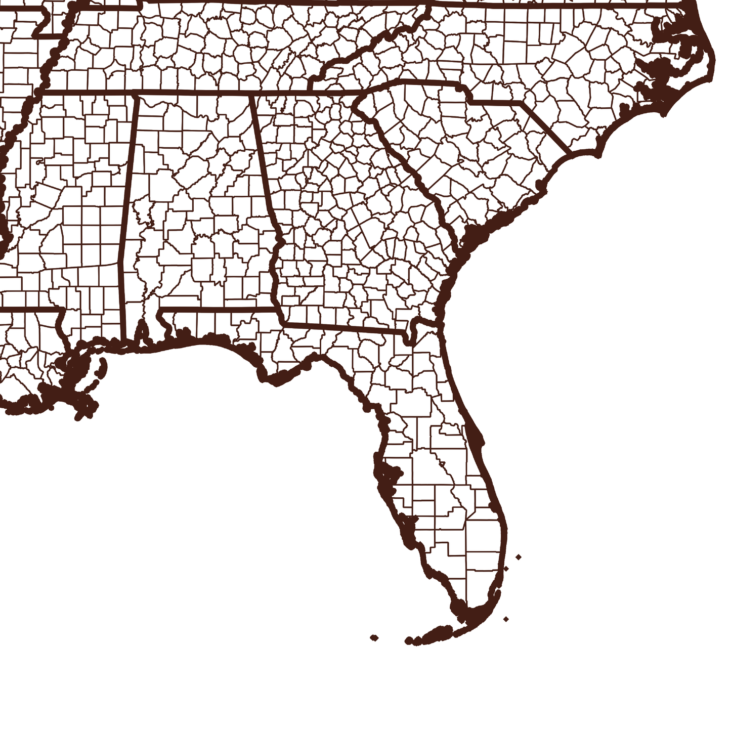 Lafayette County Map