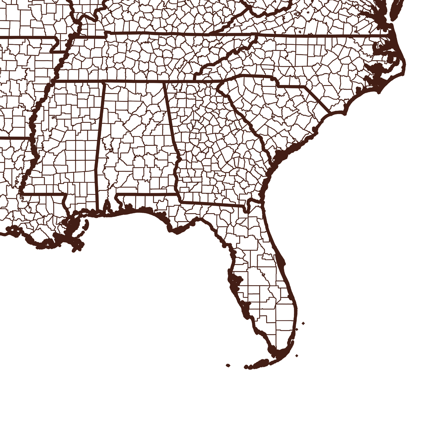 Lafayette County Map