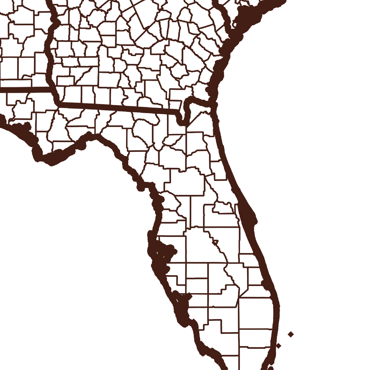 Marion County Map - Rochag