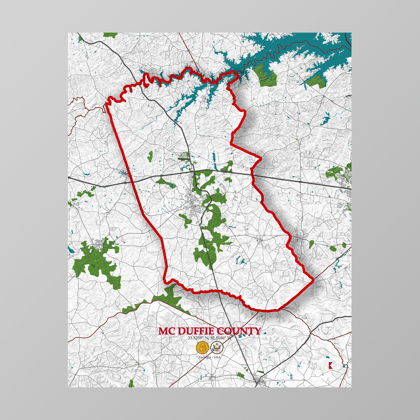 McDuffie County - Georgia