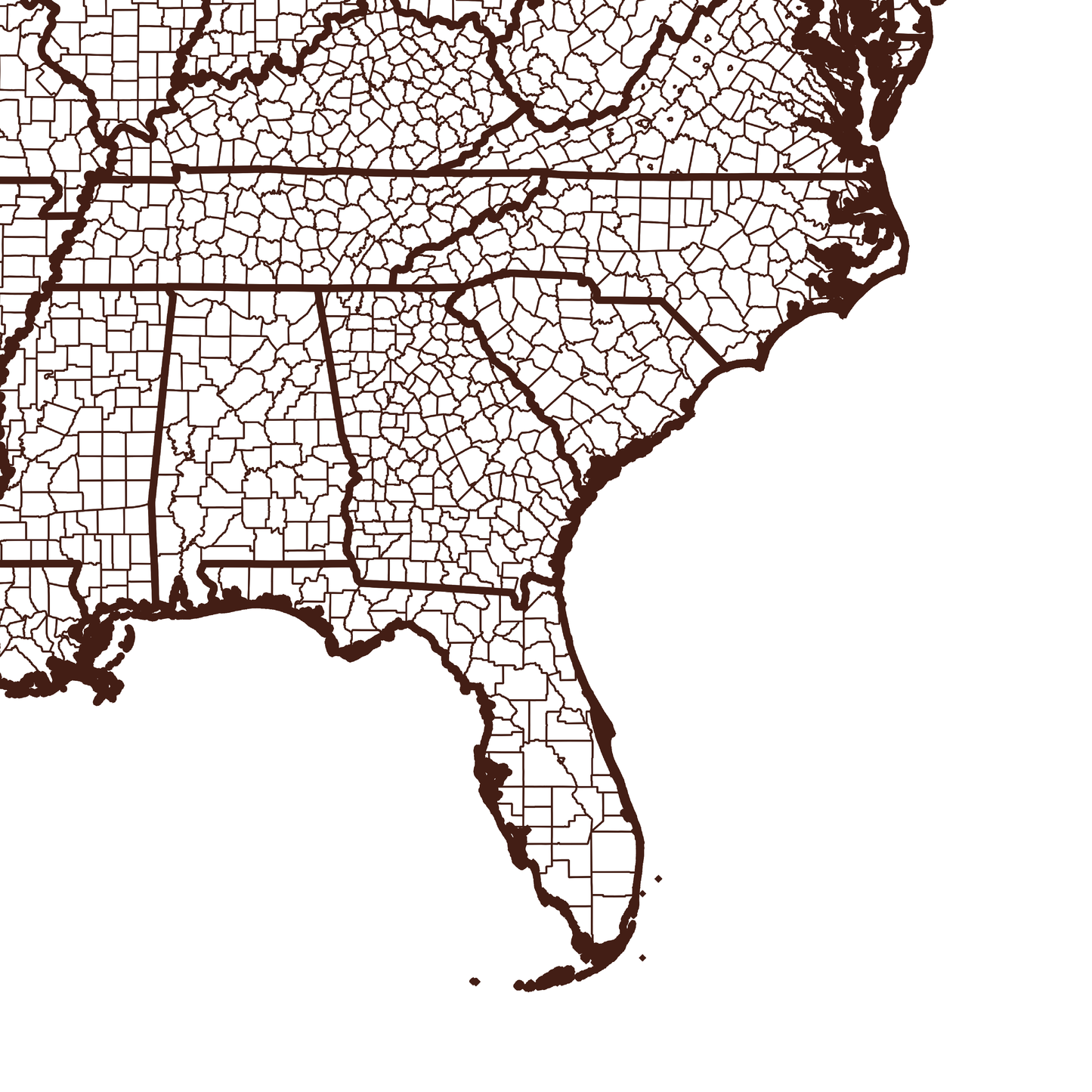 McIntosh County Map