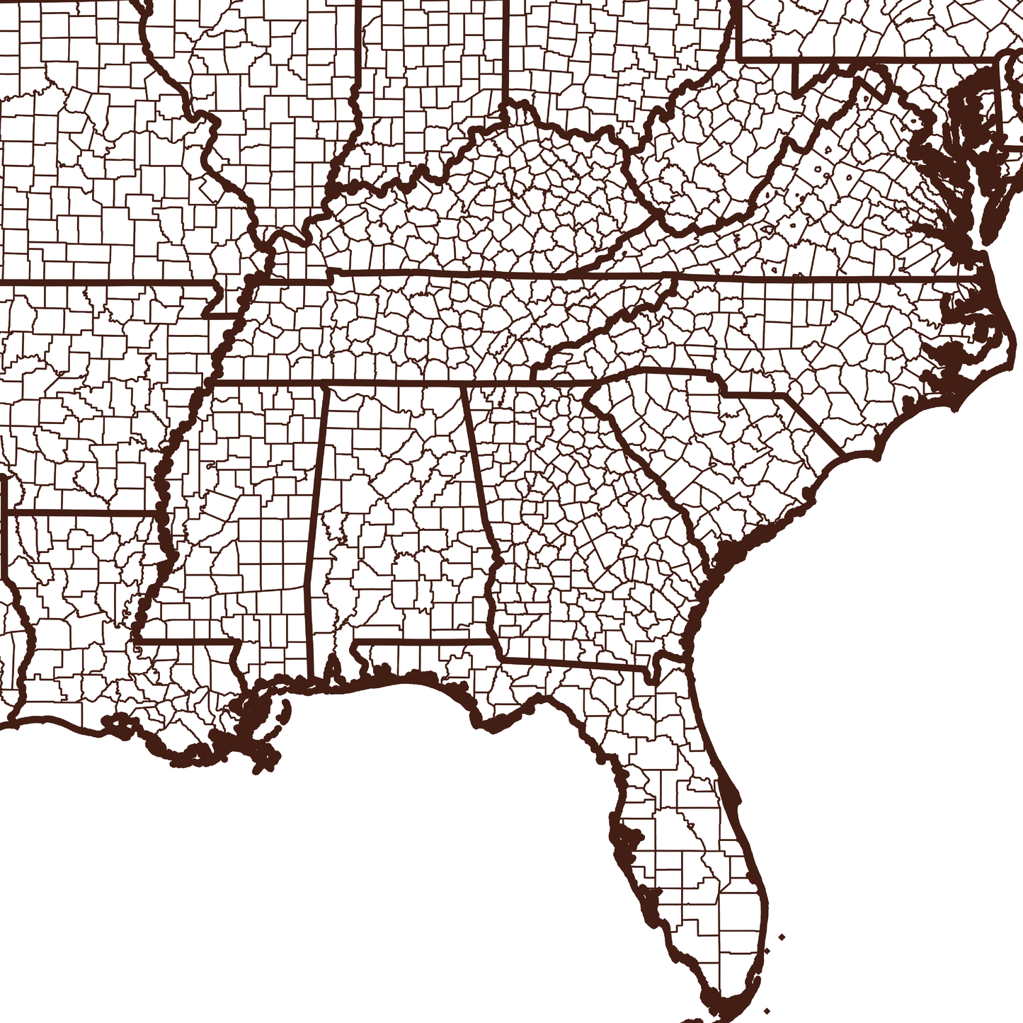 Meriwether County Map