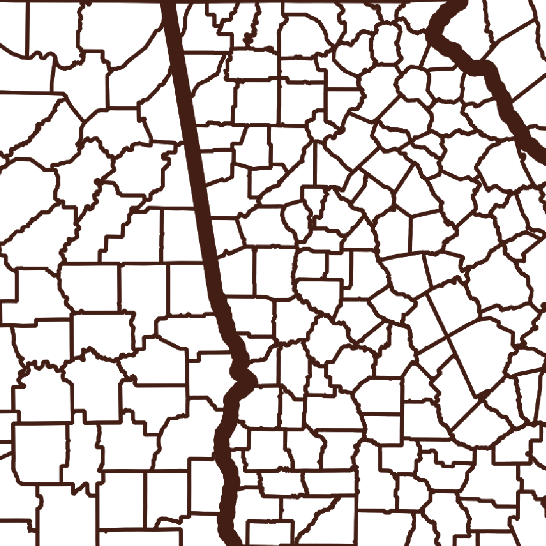 Meriwether County Map