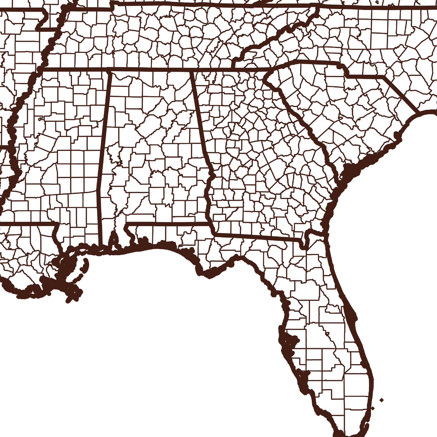 Miller County Map - Rochag