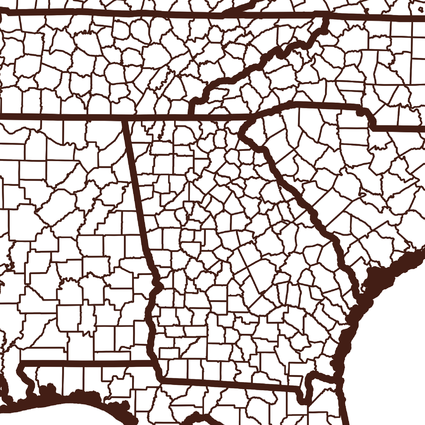 Morgan County Map