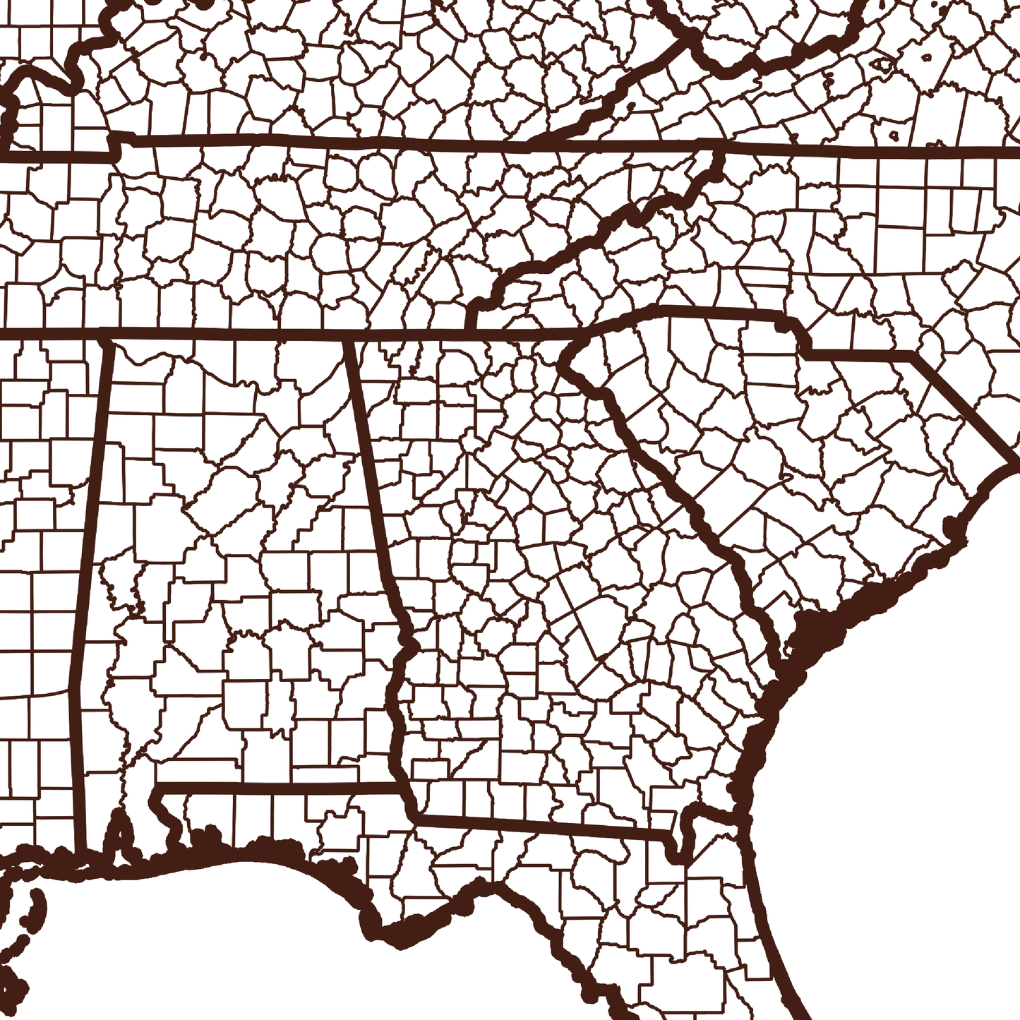 Morgan County Map