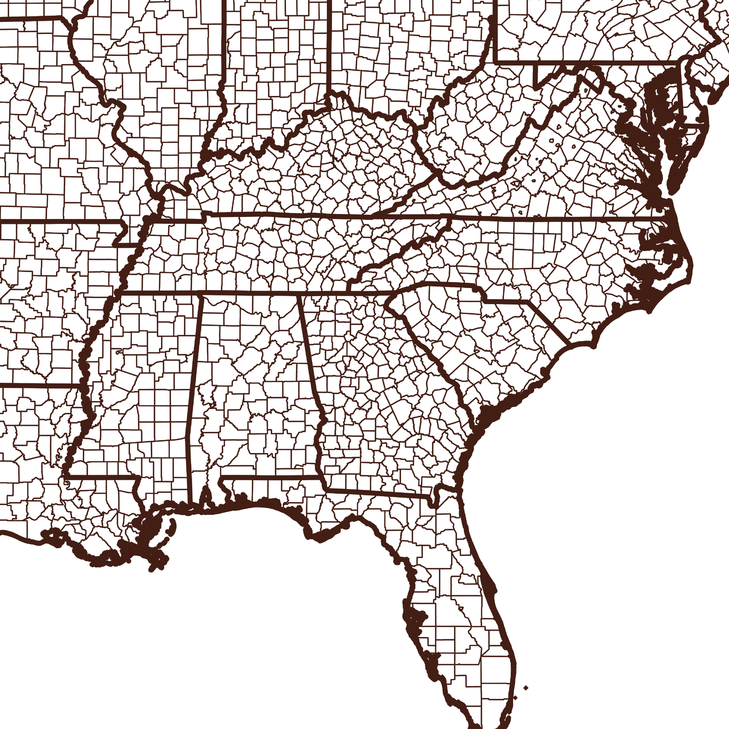 Morgan County Map