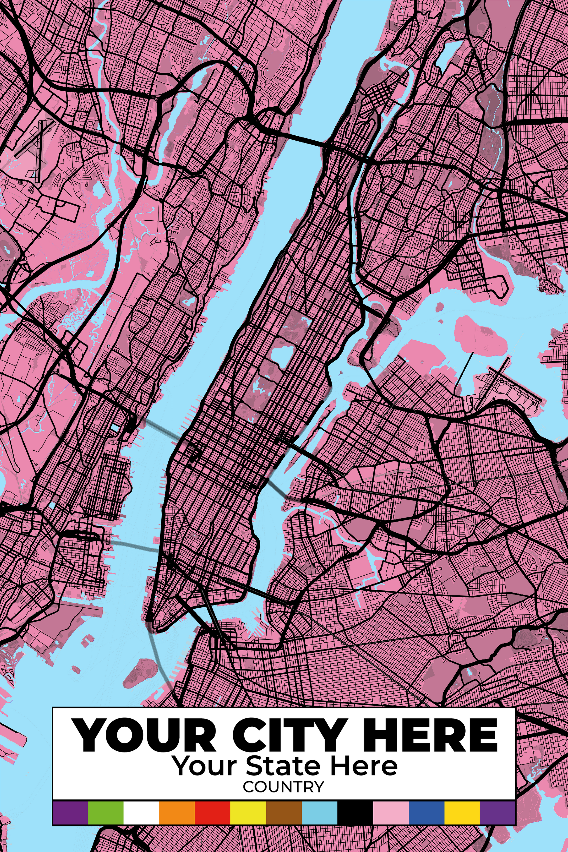 45+ Pride Posters Ideas: Customize Your Map - Rochag