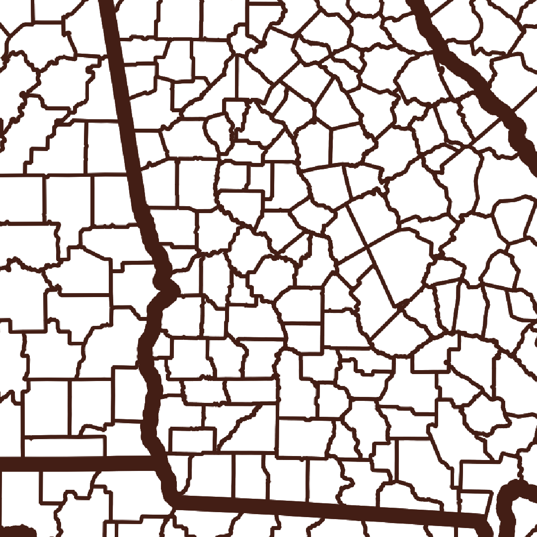 Taylor County Map