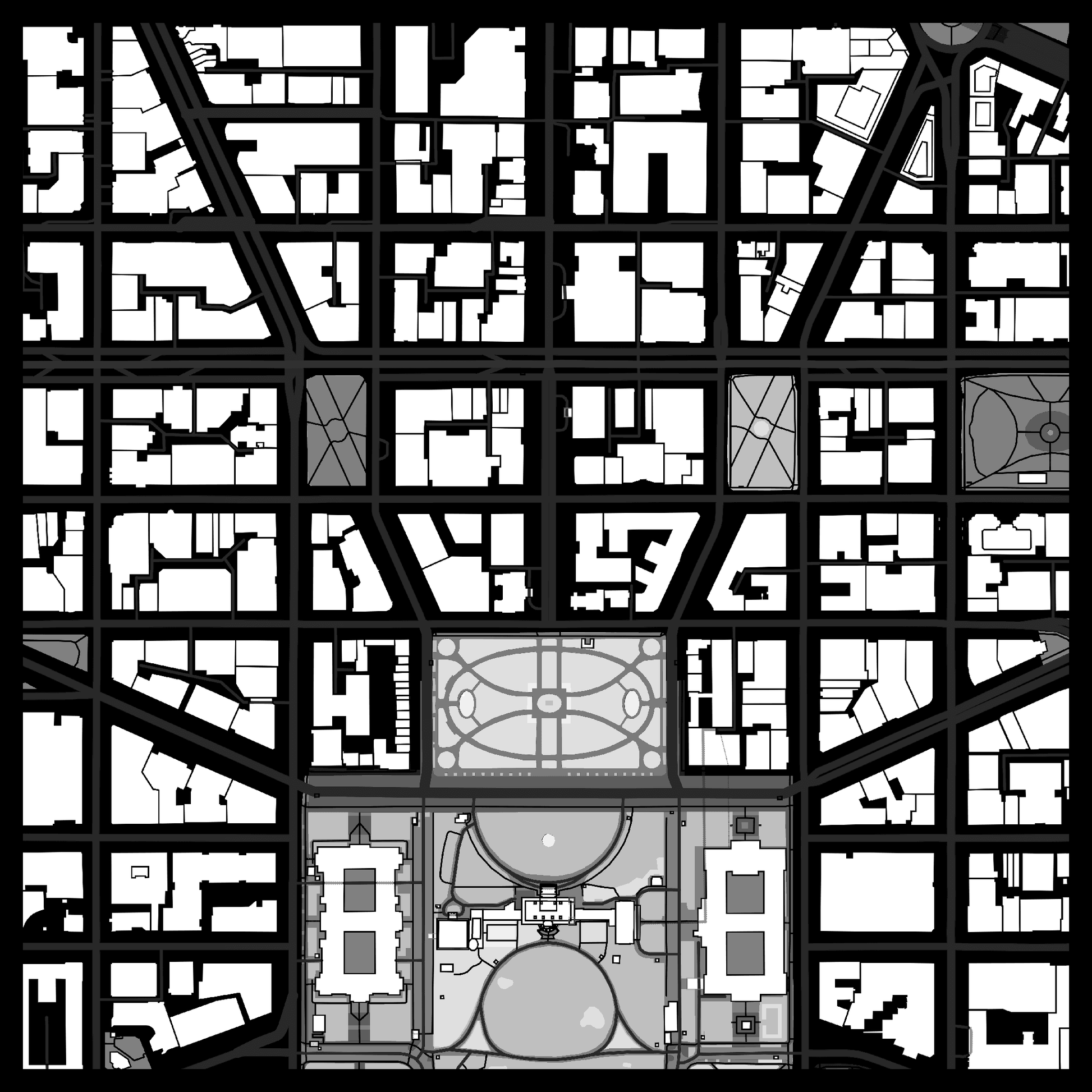 Washington D.C - Giant Coloring Poster - Rochag