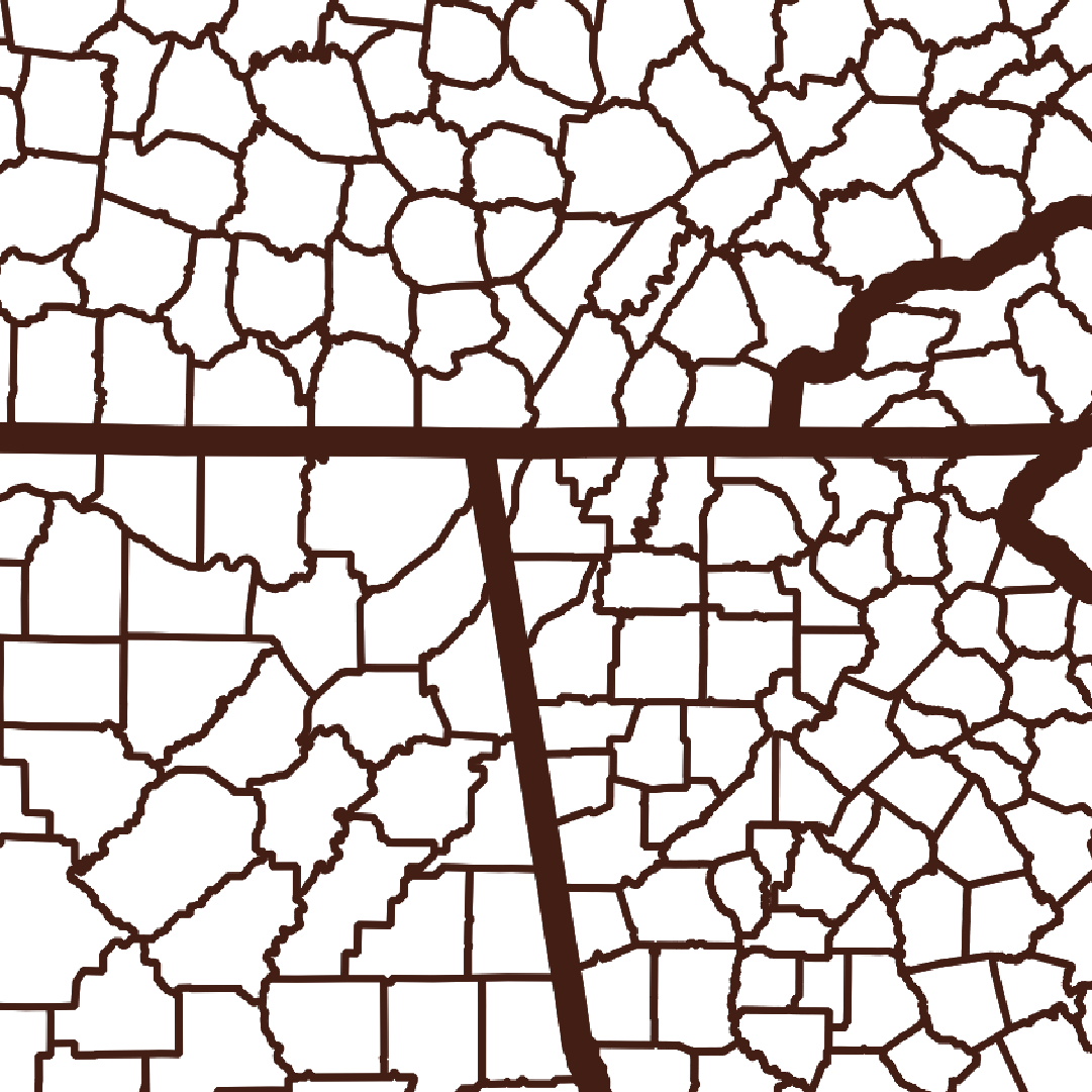 Walker County Map