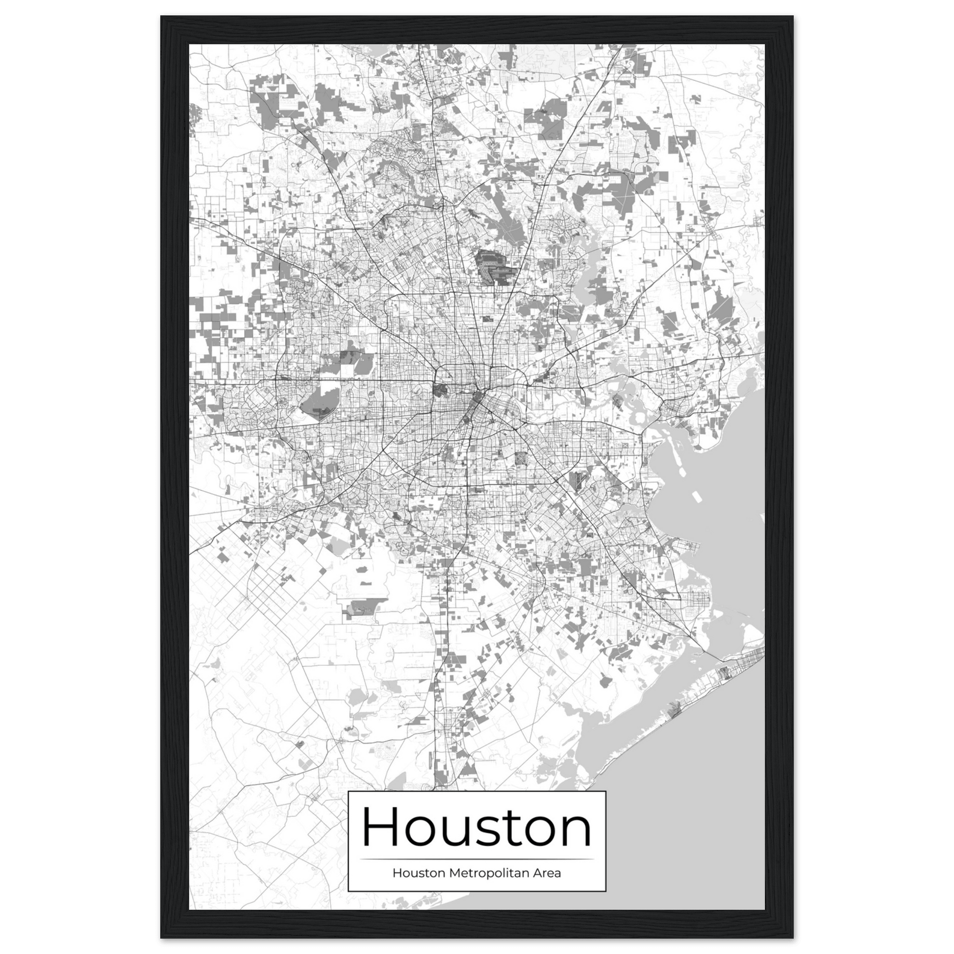 Houston Map - Rochag